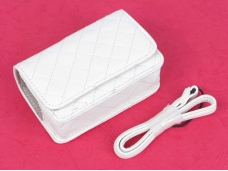 iSmart Trendy Soft Leather Case-White